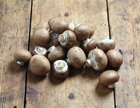 Chestnut Button Mushrooms, Organic (150g)